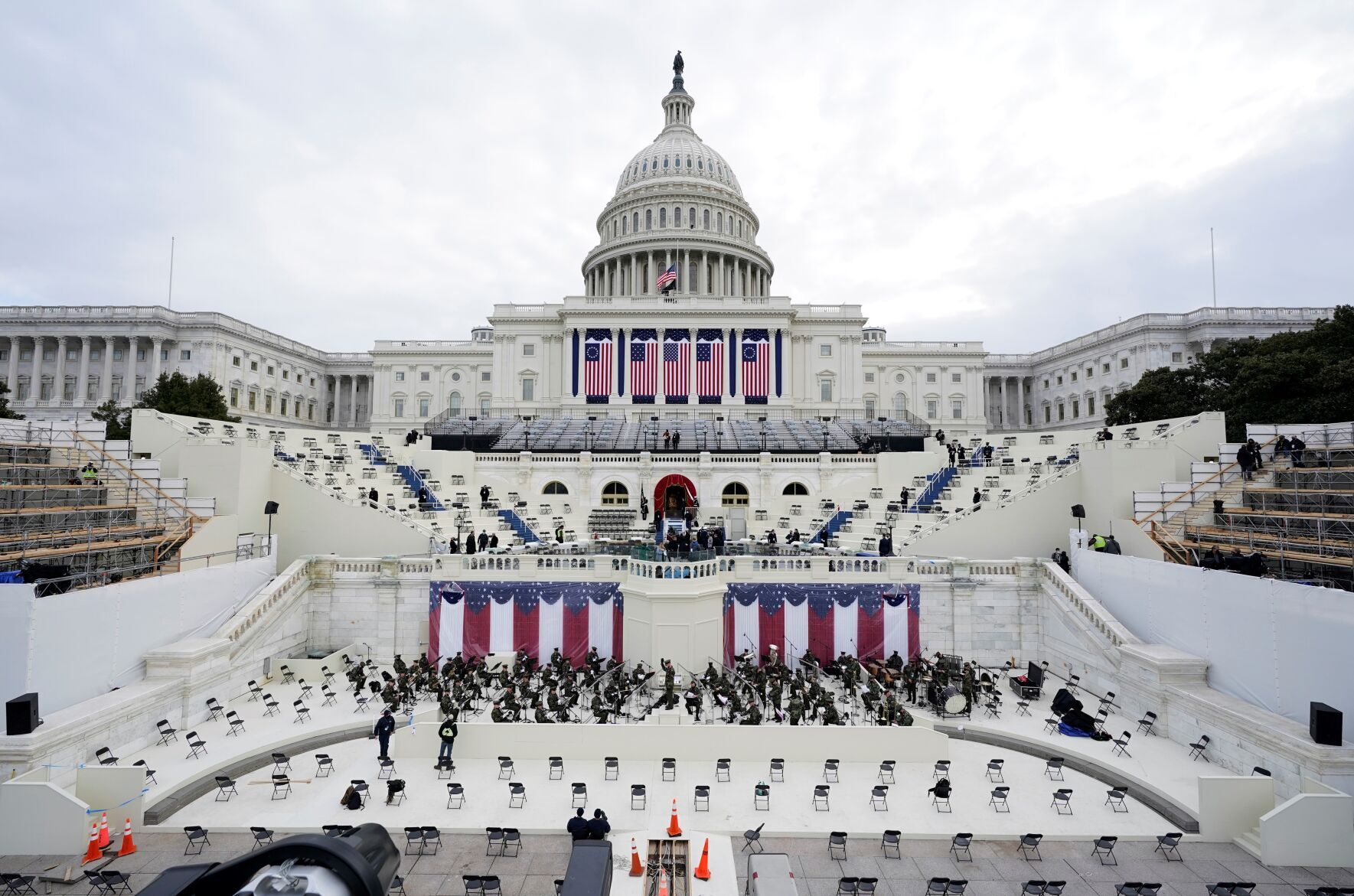 Biden Inauguration Rehearsal